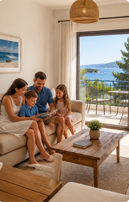 Family Apartments in Skiathos